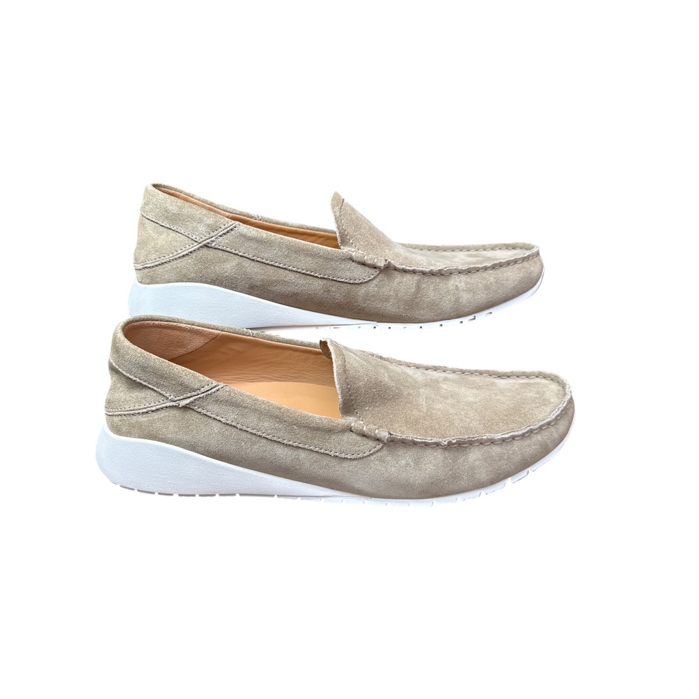 Olukai Ka'a Loafer Oatmeal Suede Casual Lifestyle Daily Slip On Shoe Mens 12 - Picture 2 of 9